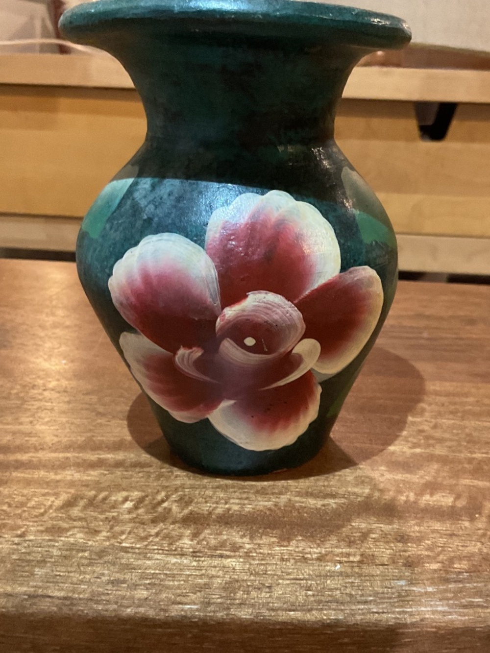 Hand painted vase